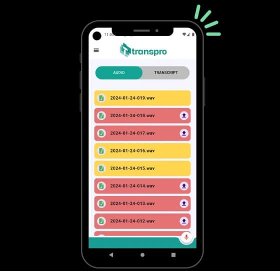 TransPro job dashboard