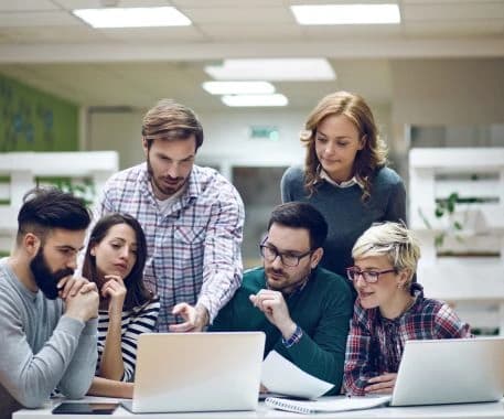 Software developers building custom business applications